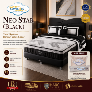 Springbed Comforta Neo Star Black