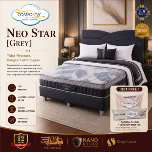 Springbed Comforta Neo Star Grey