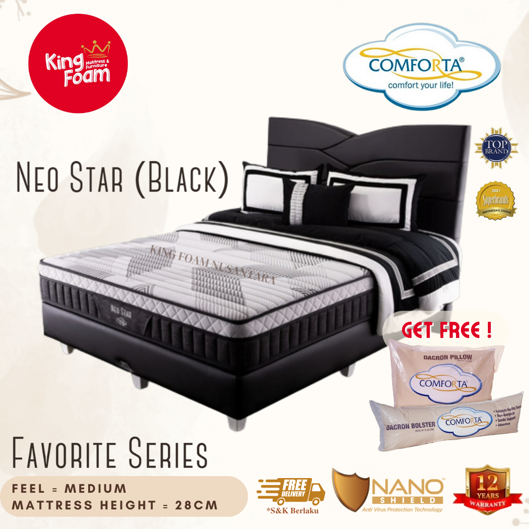 Springbed Comforta Neo Star Black