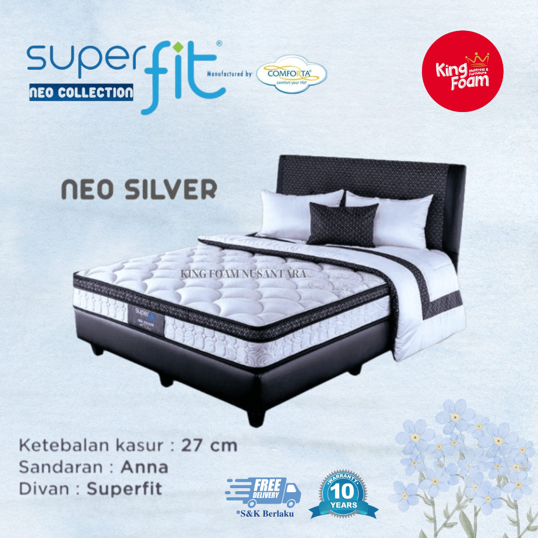 Springbed Superfit Superfit Neo Silver