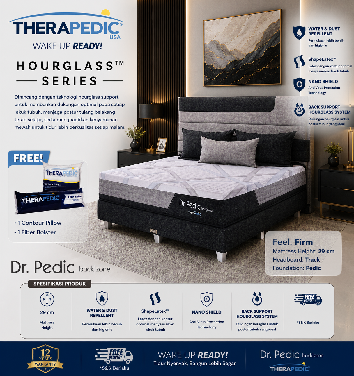 Springbed Therapedic Dr. Pedic